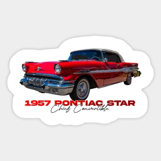 1957 Pontiac Star Chief Convertible Sticker